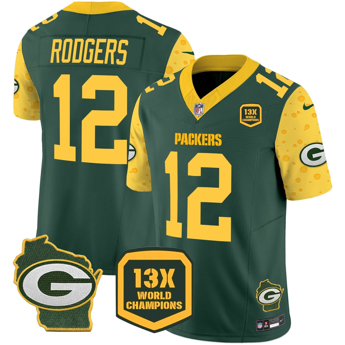 GB Cheese Vapor Limited Jersey â€“ All Stitched