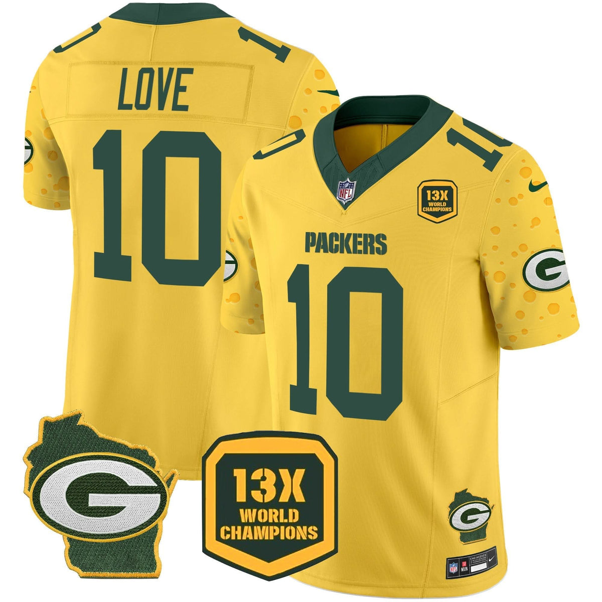 GB Cheese Vapor Limited Jersey â€“ All Stitched