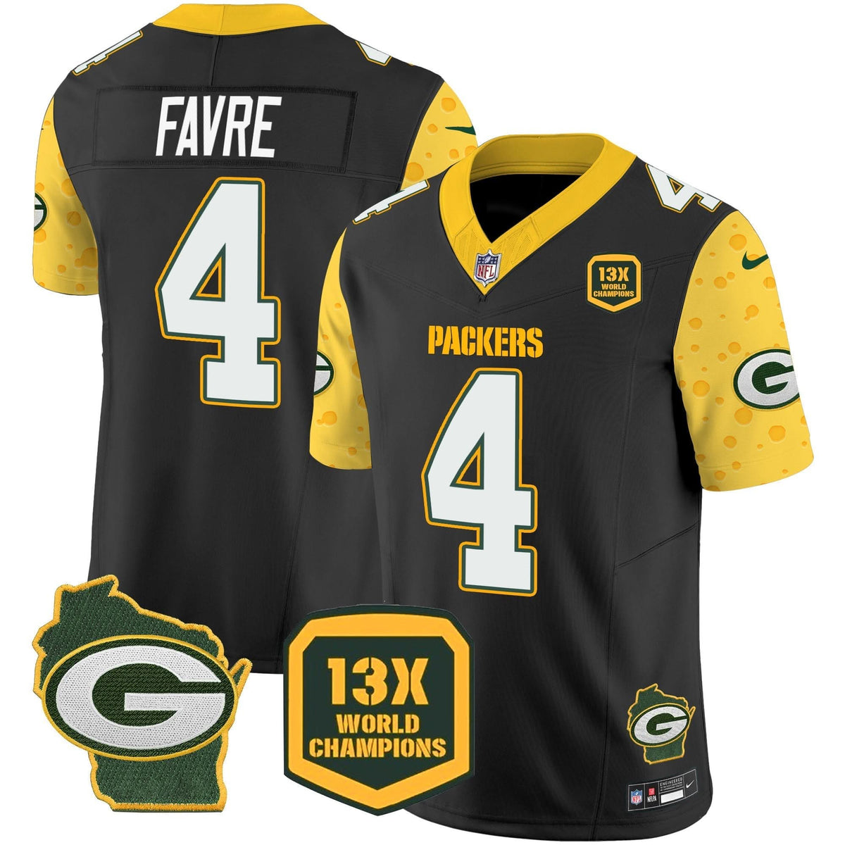 GB Cheese Vapor Limited Jersey â€“ All Stitched