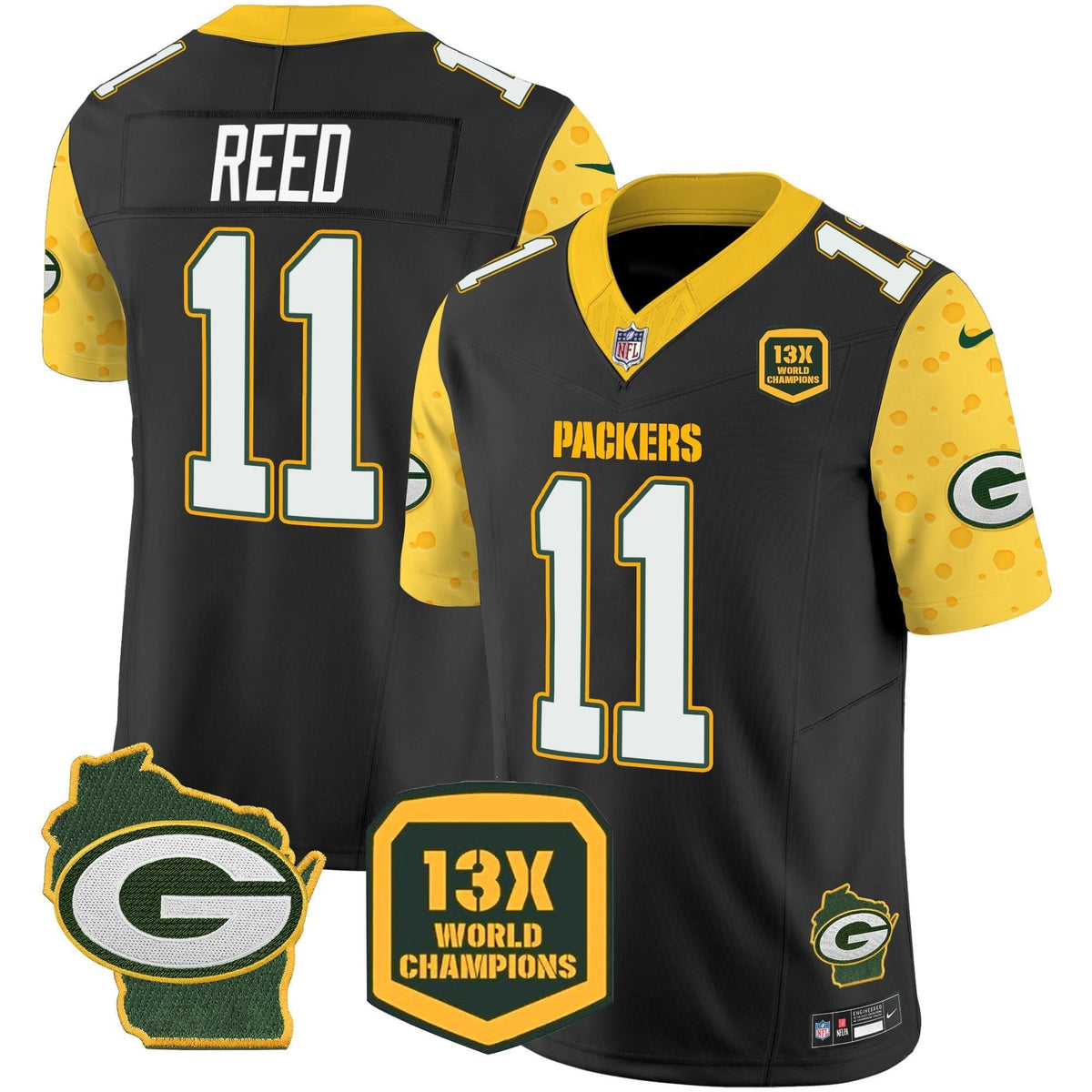 GB Cheese Vapor Limited Jersey â€“ All Stitched