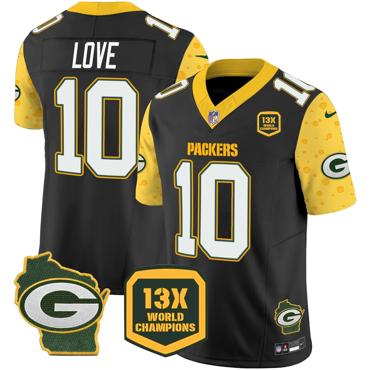 GB Cheese Vapor Limited Jersey â€“ All Stitched