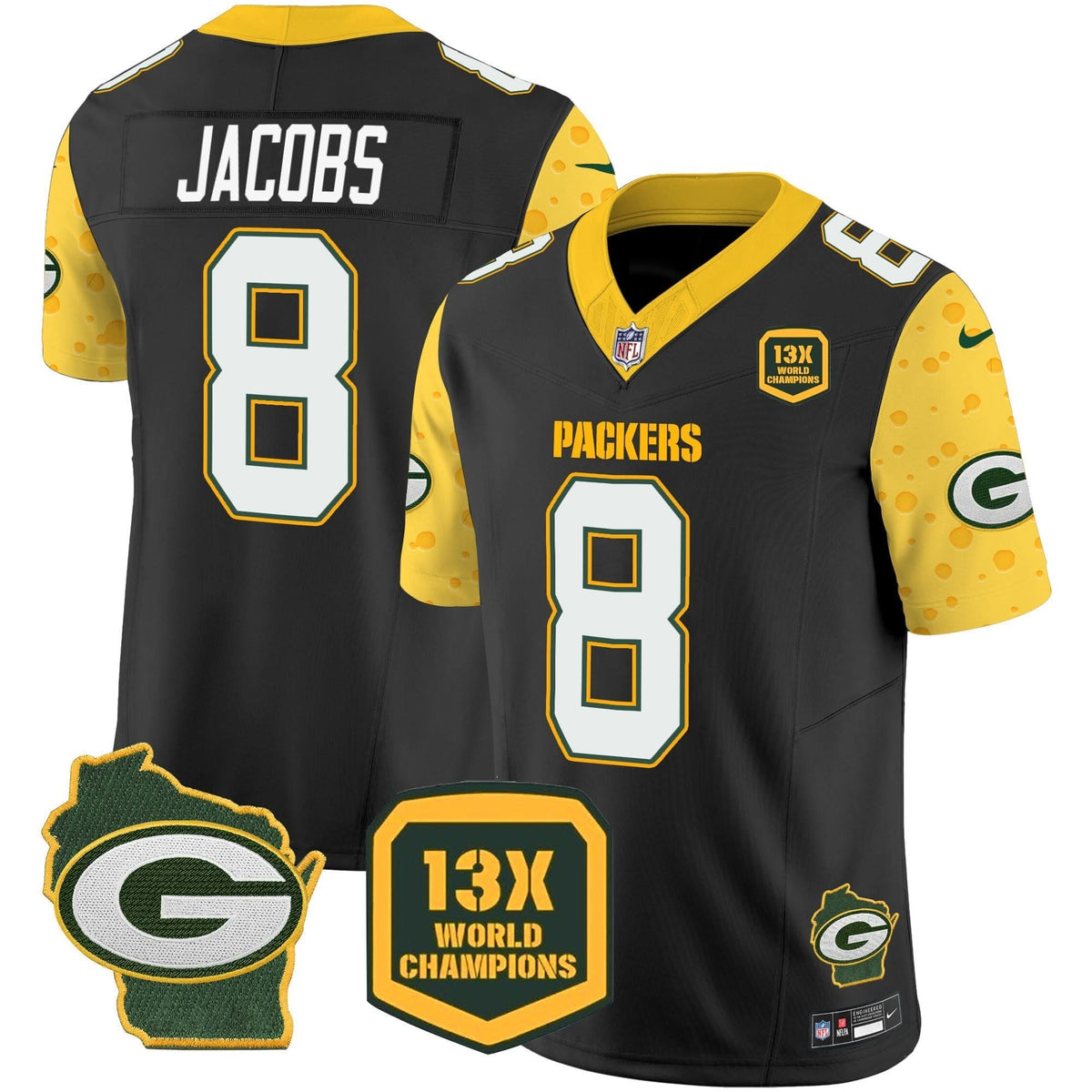 GB Cheese Vapor Limited Jersey â€“ All Stitched