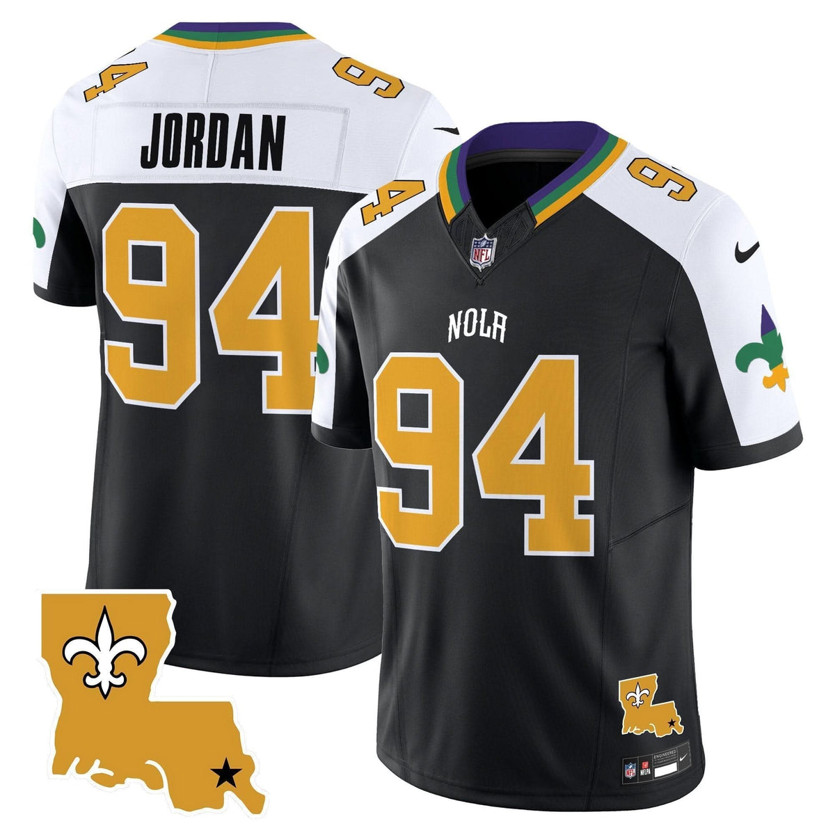 NO 2024 New Orleans City Vapor Limited Jersey