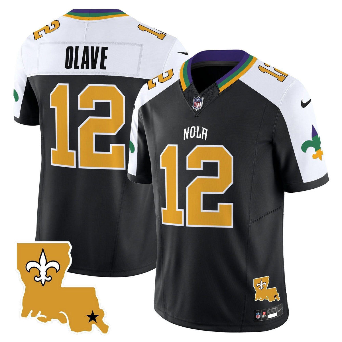 NO 2024 New Orleans City Vapor Limited Jersey