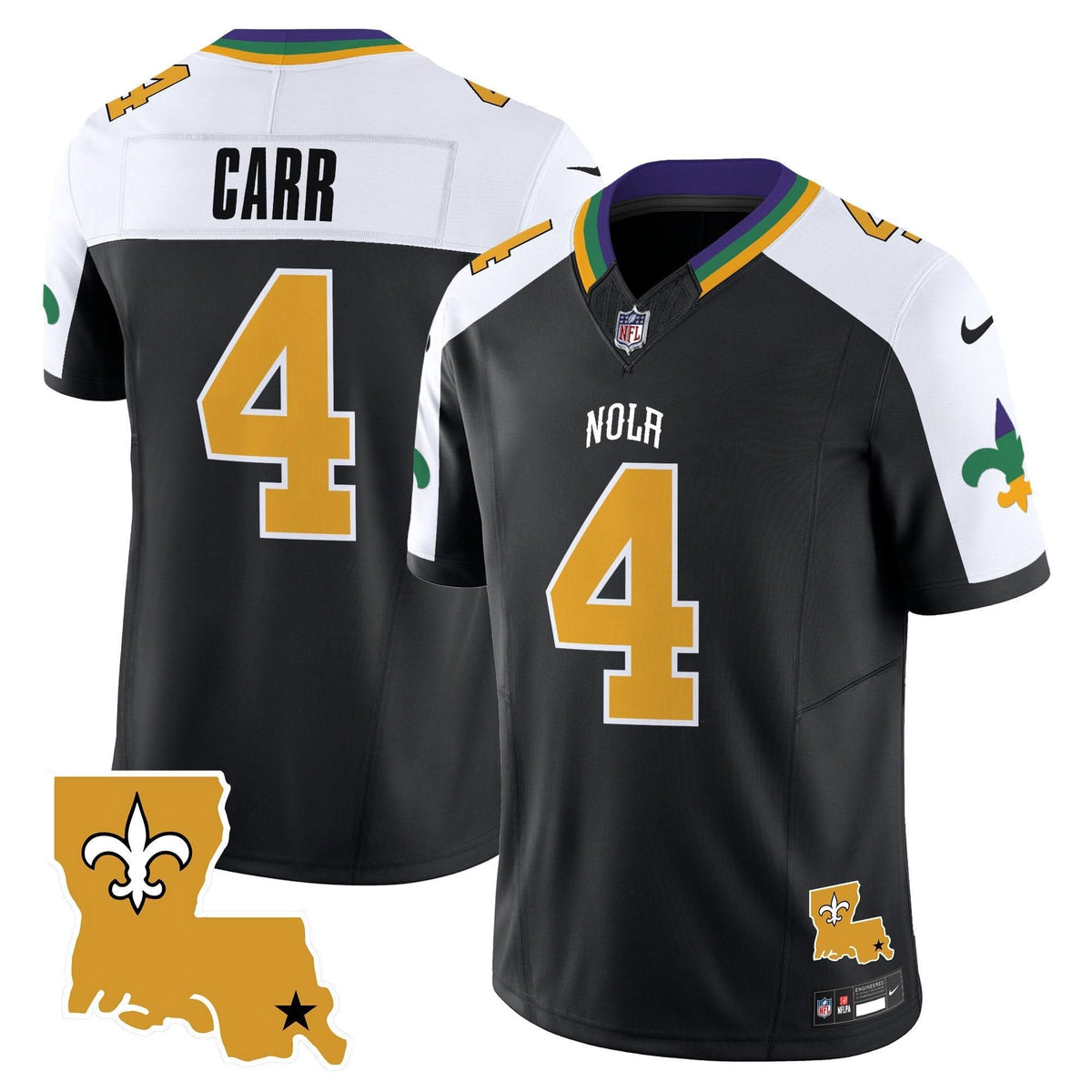 NO 2024 New Orleans City Vapor Limited Jersey