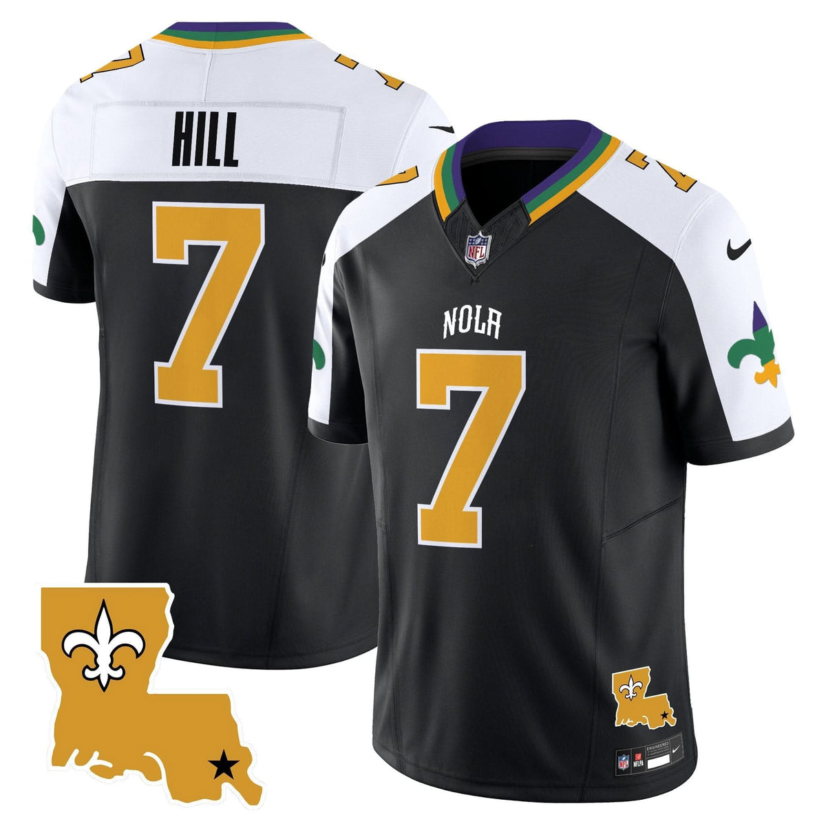 NO 2024 New Orleans City Vapor Limited Jersey