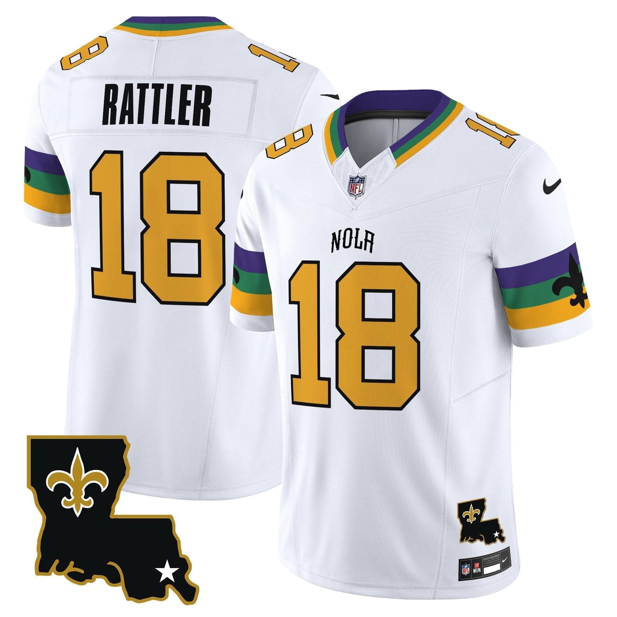 NO 2024 New Orleans City Vapor Limited Jersey