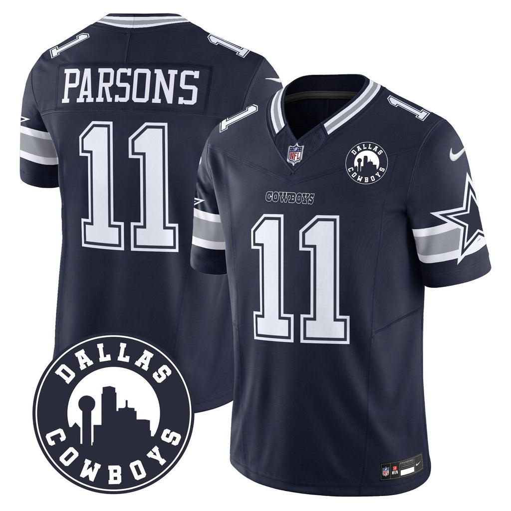 DAL "Dallas City" Patch Vapor Limited Jersey
