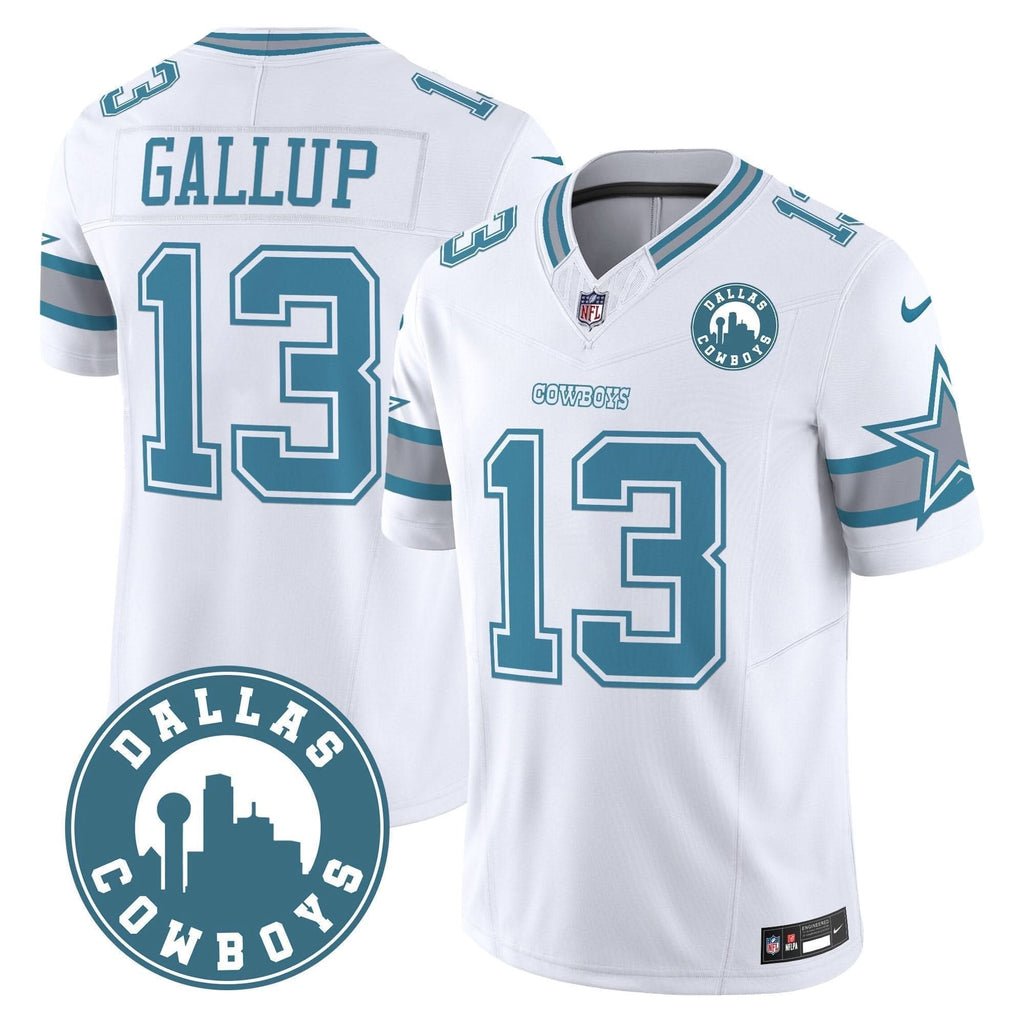 DAL "Dallas City" Patch Vapor Limited Jersey