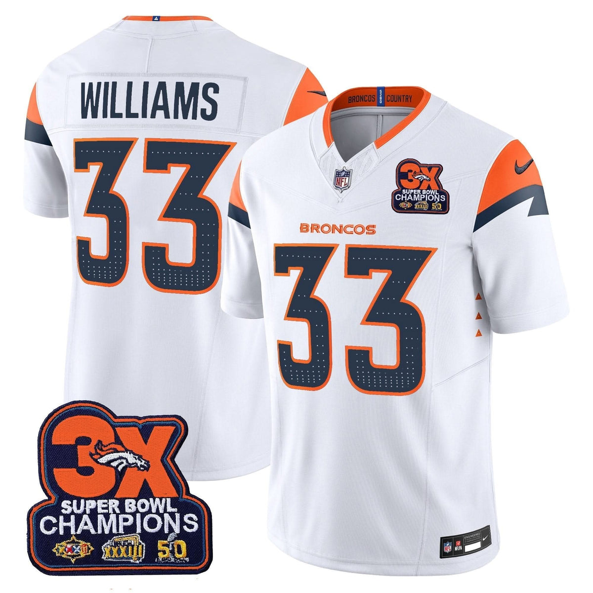 DB 3-Time Champions Patch Vapor Limited Jersey