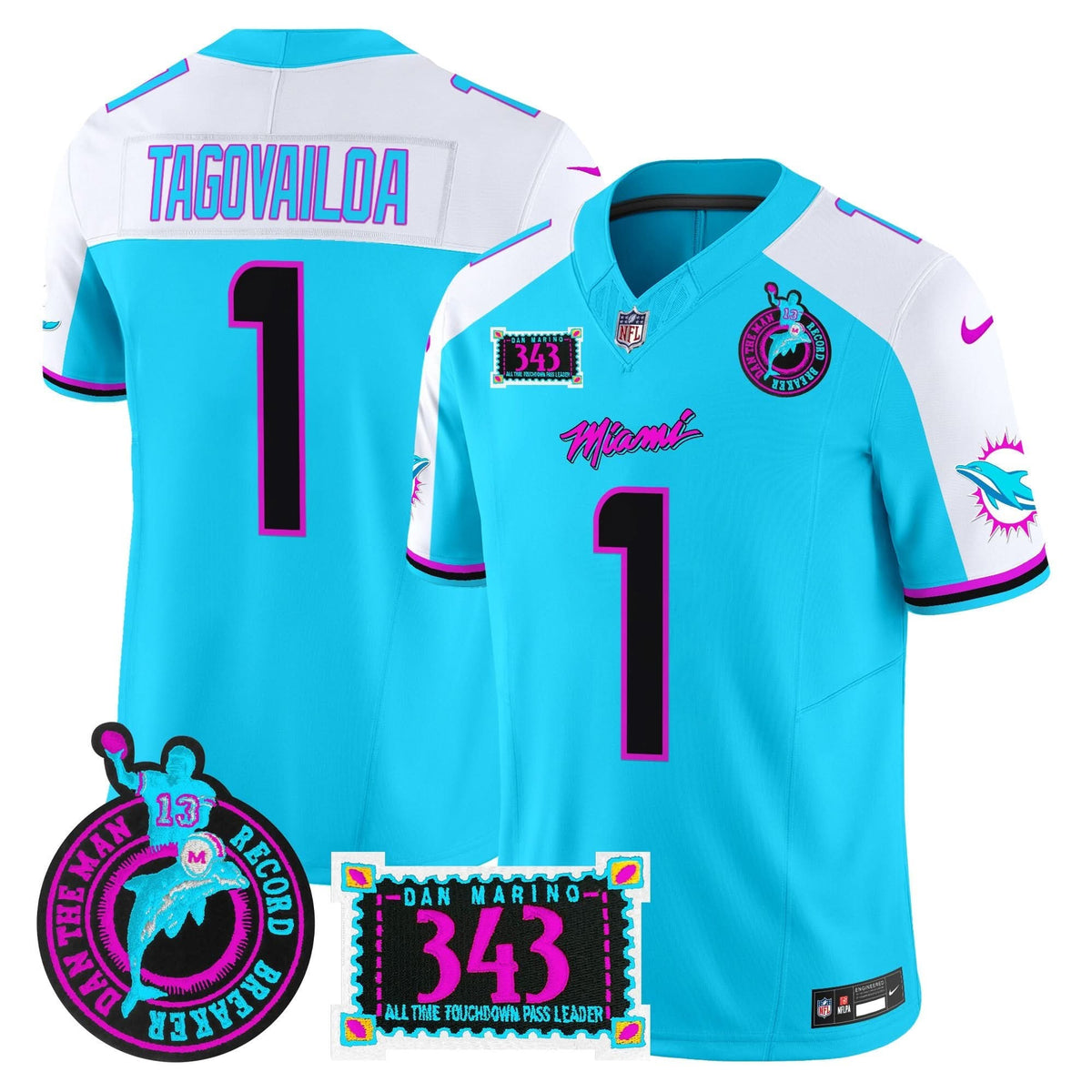MIA Dan the Man Record Breaker Patch Vapor Limited Jersey