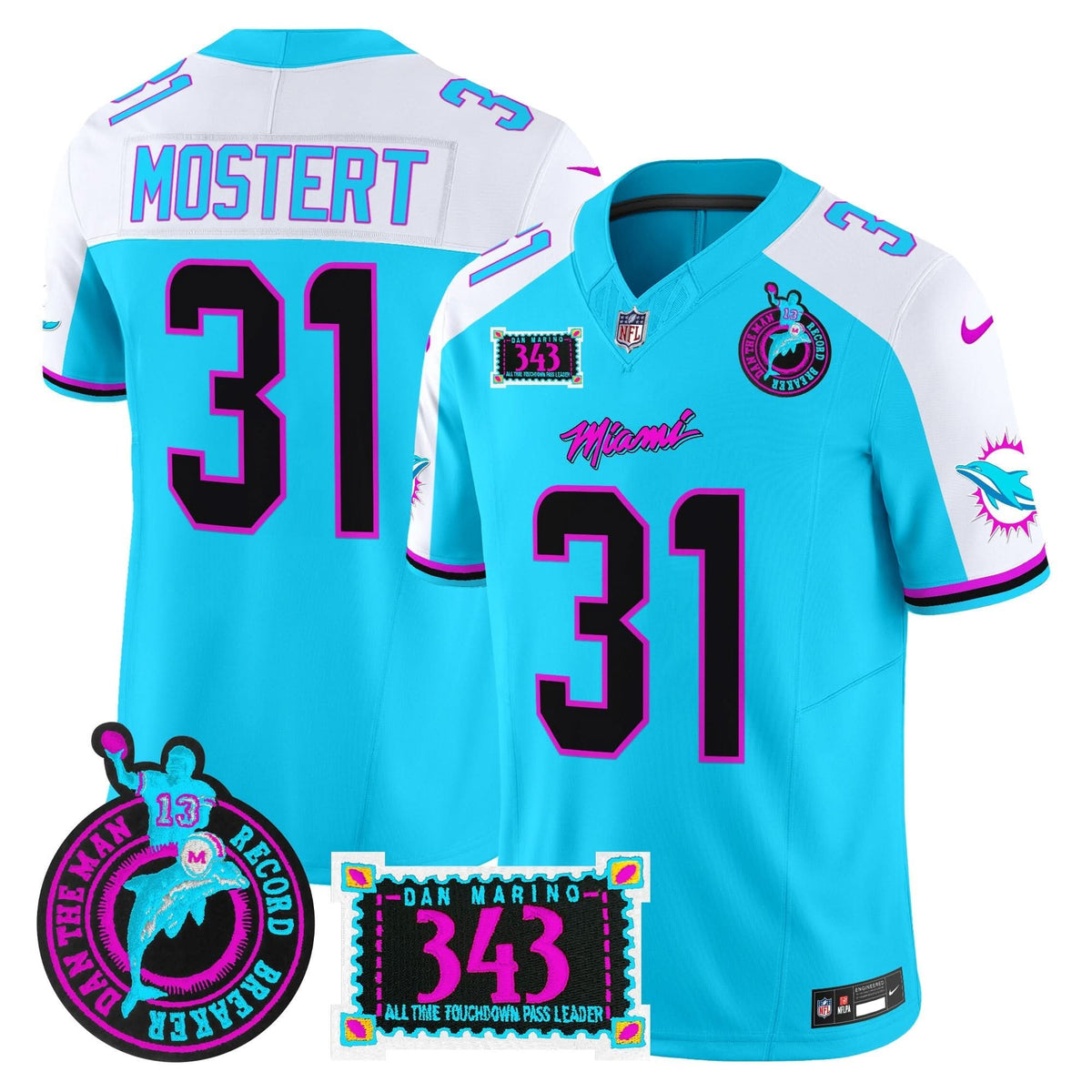 MIA Dan the Man Record Breaker Patch Vapor Limited Jersey