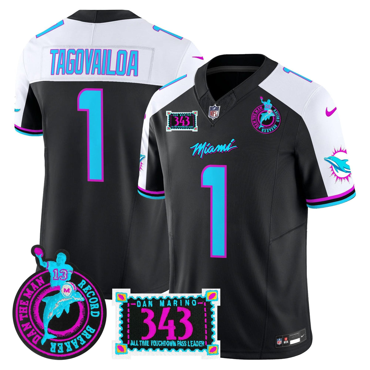 MIA Dan the Man Record Breaker Patch Vapor Limited Jersey