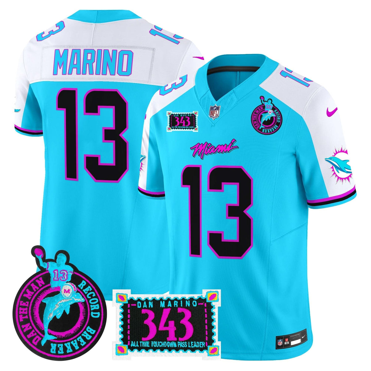 MIA Dan the Man Record Breaker Patch Vapor Limited Jersey