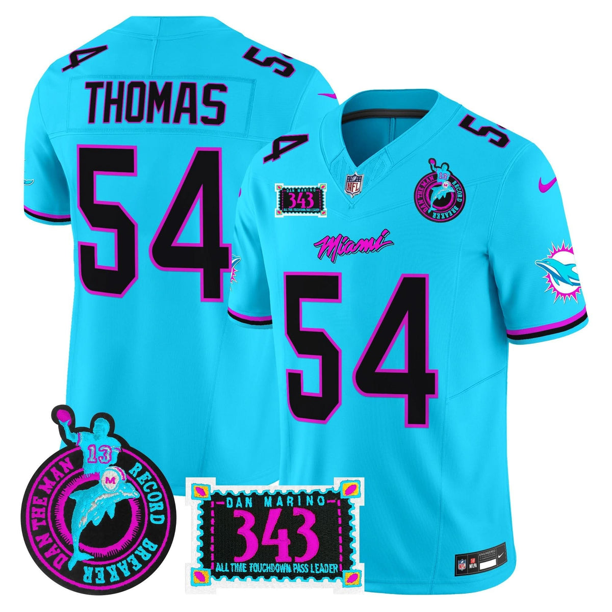 MIA Dan the Man Record Breaker Patch Vapor Limited Jersey