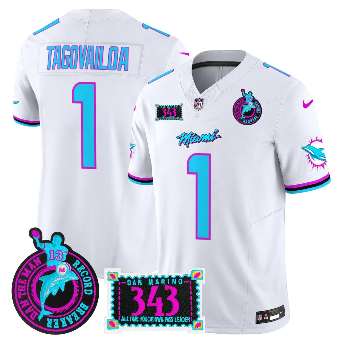 MIA Dan the Man Record Breaker Patch Vapor Limited Jersey