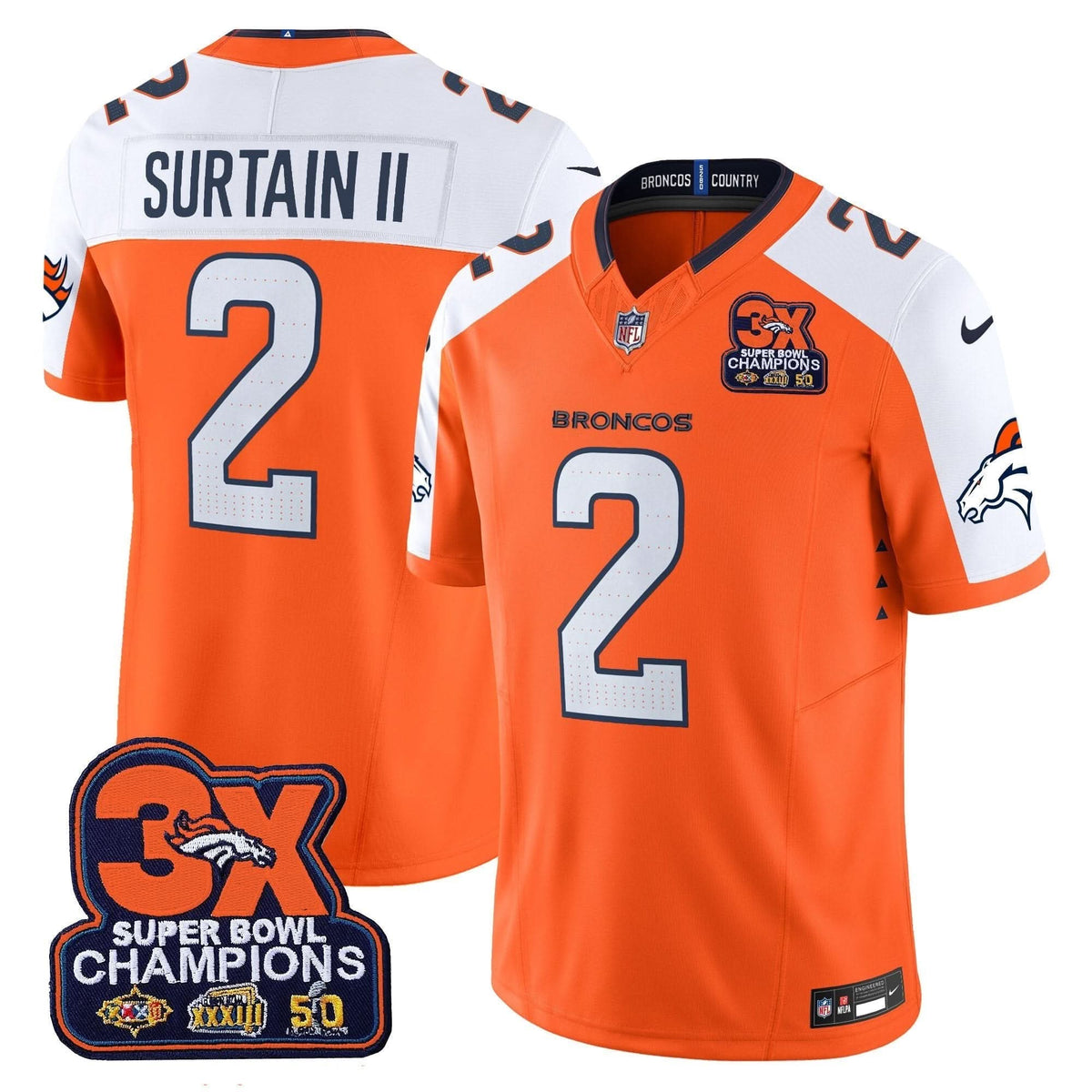 DB 3-Time Champions Patch Vapor Limited Jersey