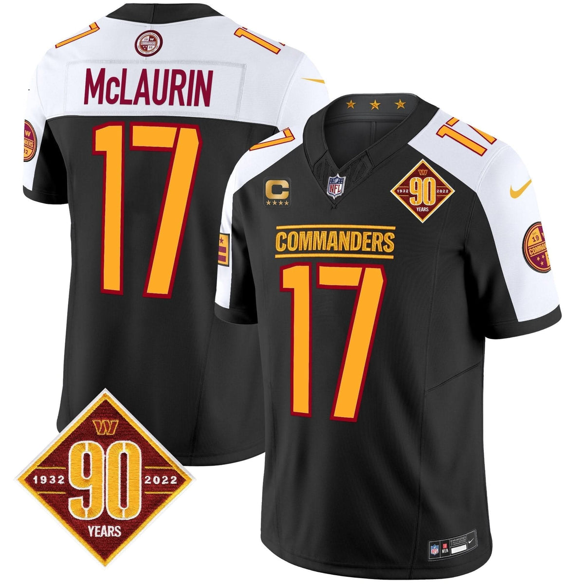 WC 90th Anniversary Patch Vapor Limited Jersey