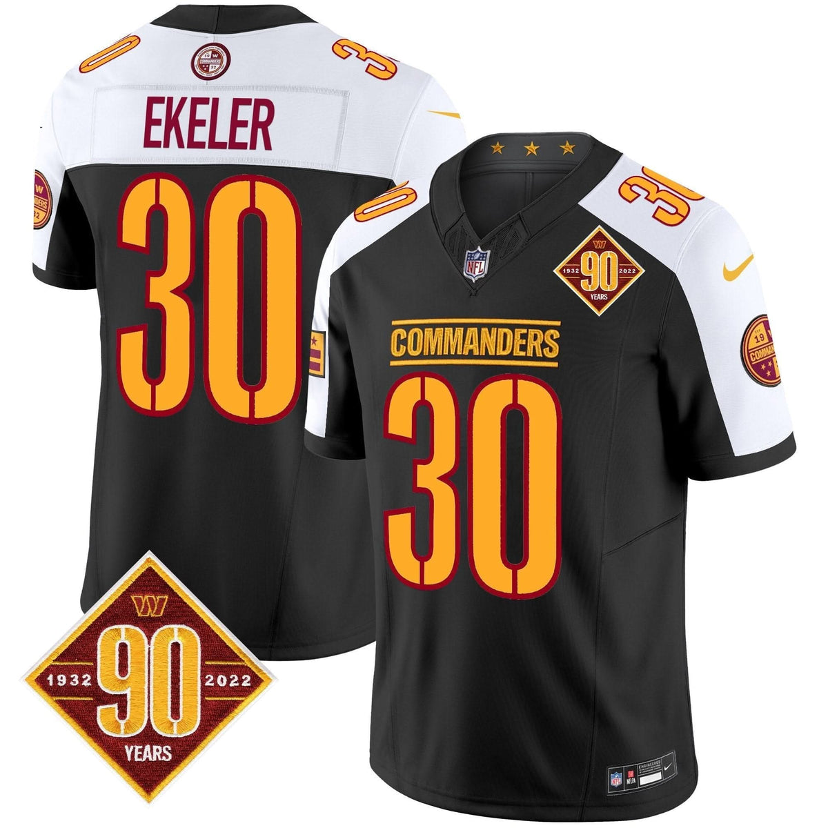 WC 90th Anniversary Patch Vapor Limited Jersey