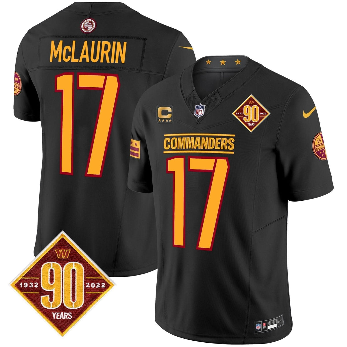 WC 90th Anniversary Patch Vapor Limited Jersey