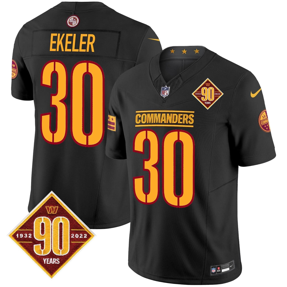 WC 90th Anniversary Patch Vapor Limited Jersey