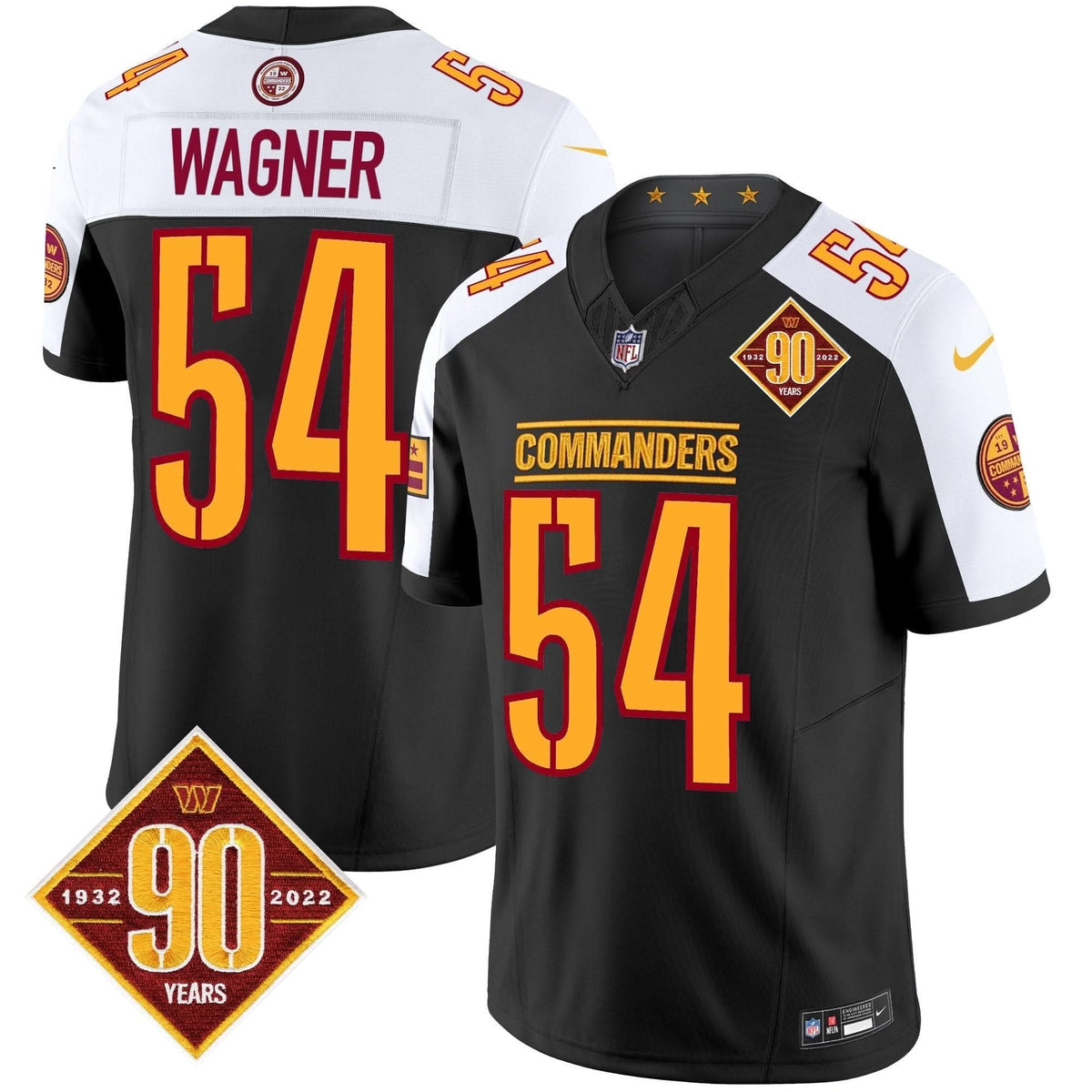 WC 90th Anniversary Patch Vapor Limited Jersey
