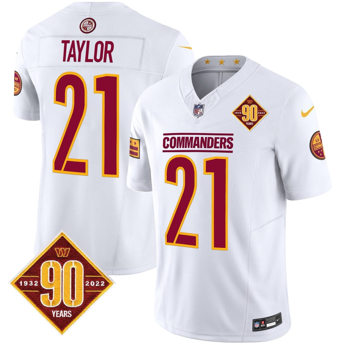 WC 90th Anniversary Patch Vapor Limited Jersey