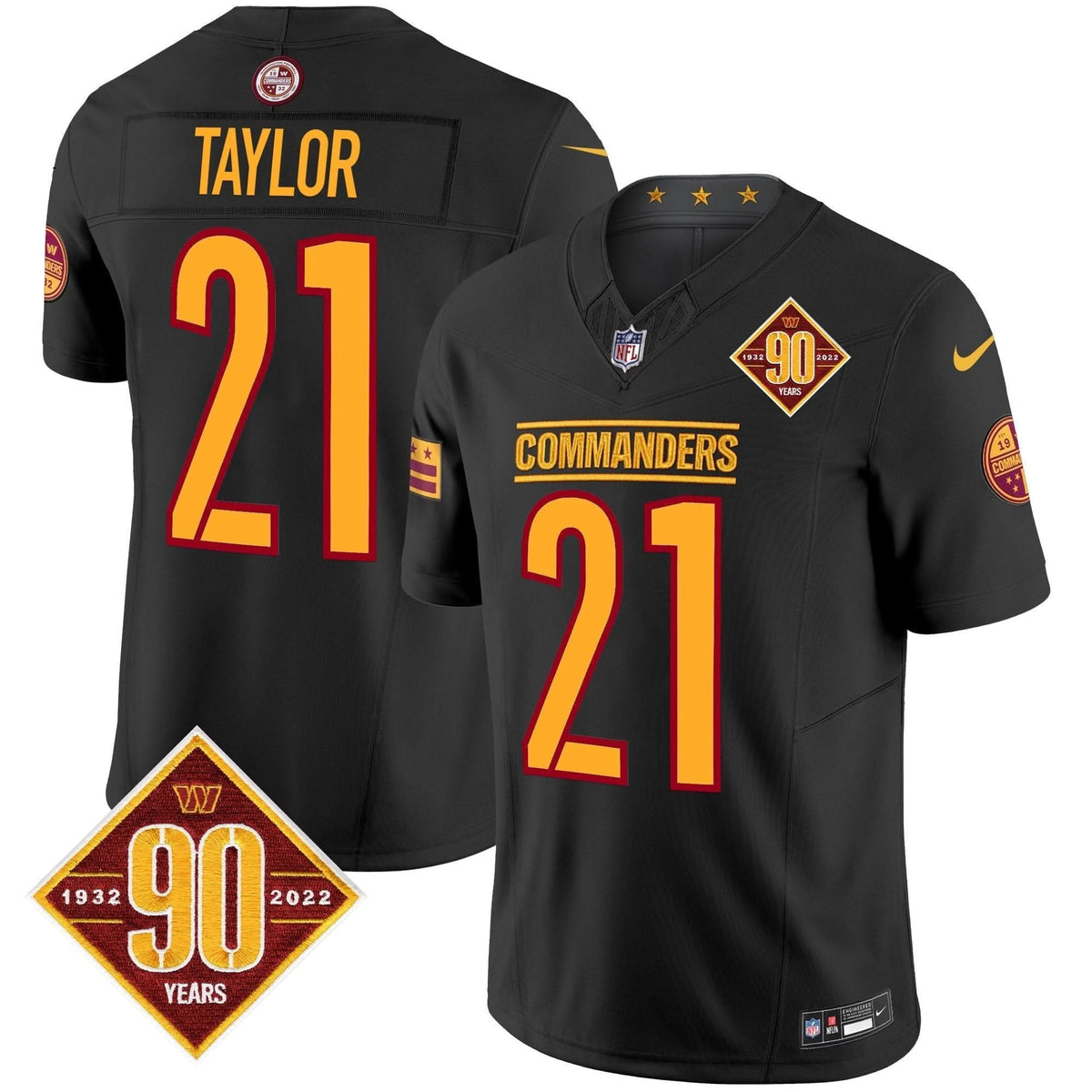 WC 90th Anniversary Patch Vapor Limited Jersey