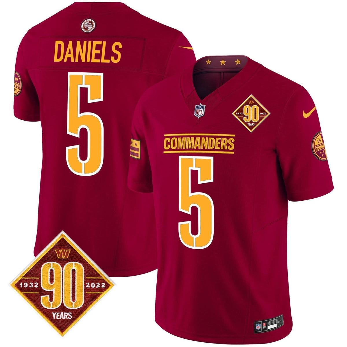 WC 90th Anniversary Patch Vapor Limited Jersey