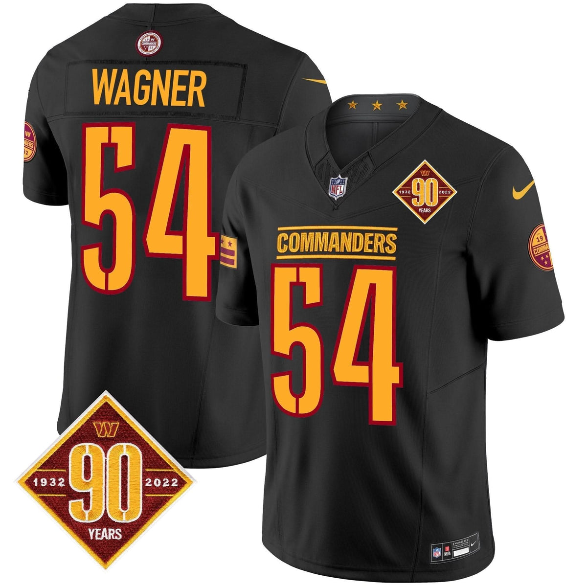 WC 90th Anniversary Patch Vapor Limited Jersey