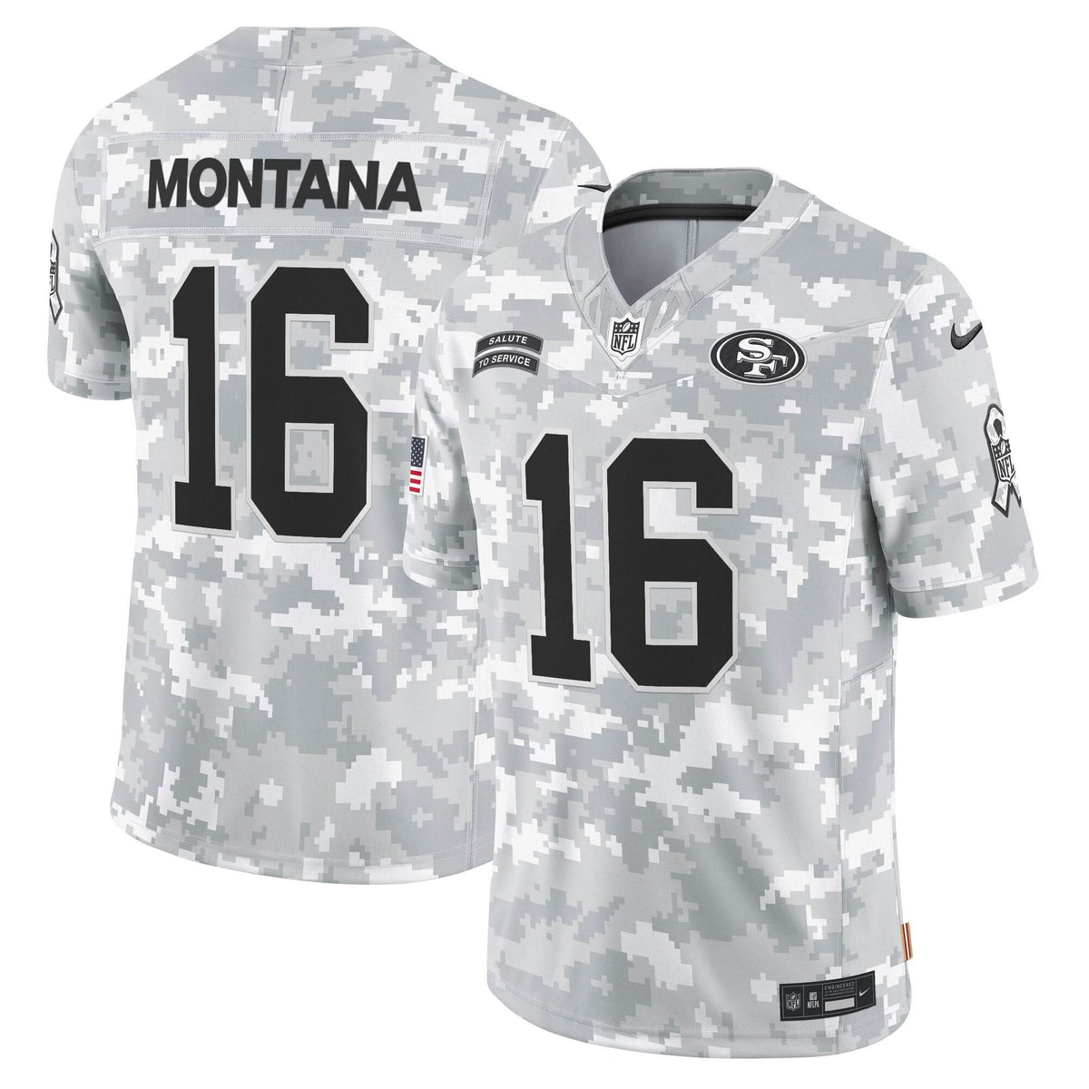 SF 2024 Salute to Service Vapor Limited Jersey