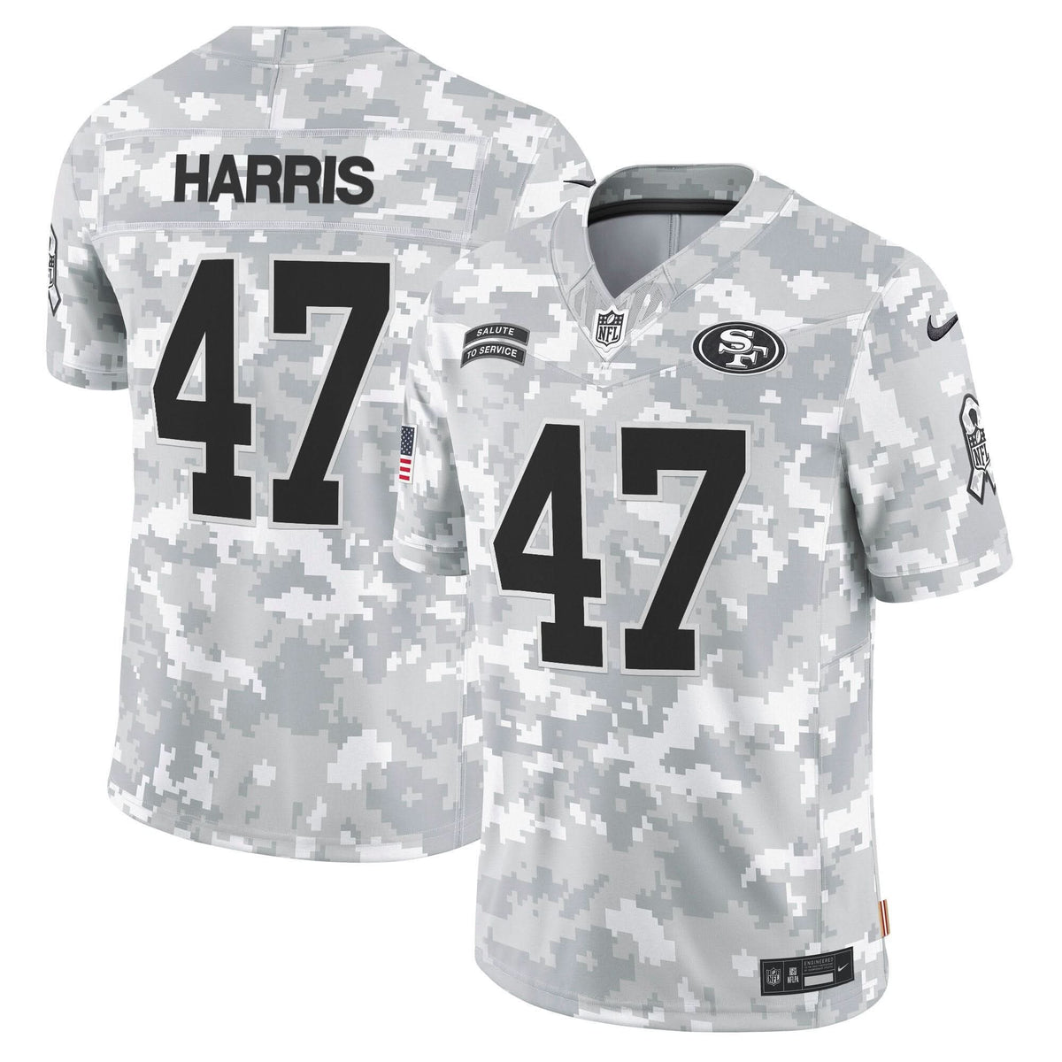 SF 2024 Salute to Service Vapor Limited Jersey