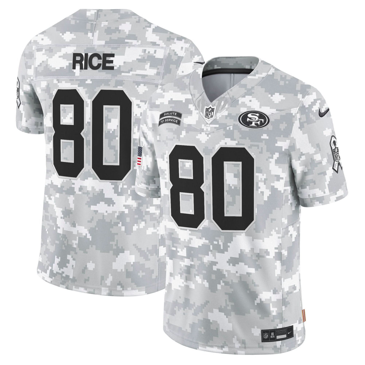 SF 2024 Salute to Service Vapor Limited Jersey