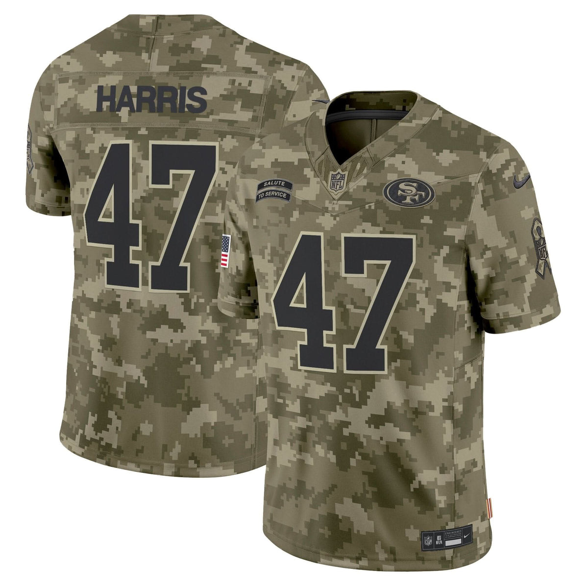 SF 2024 Salute to Service Vapor Limited Jersey