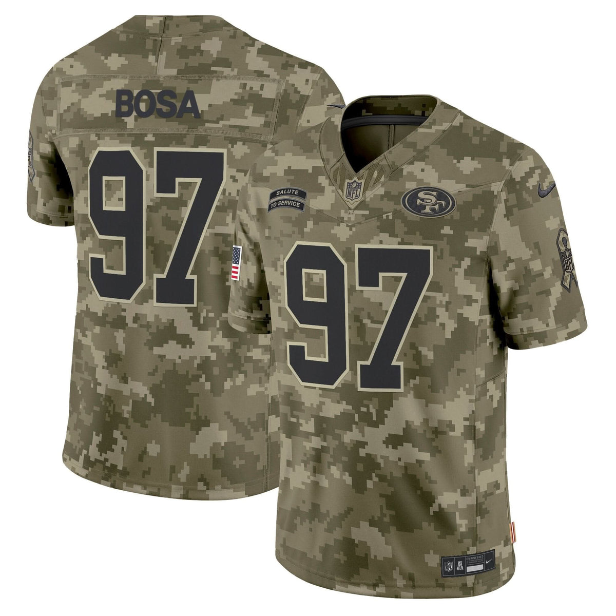 SF 2024 Salute to Service Vapor Limited Jersey