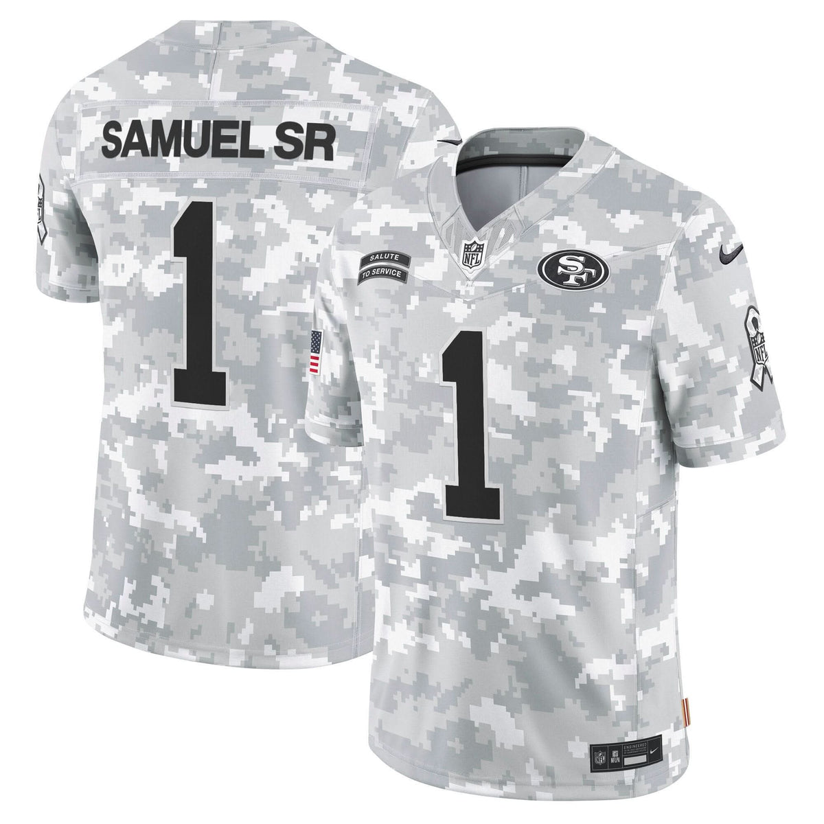 SF 2024 Salute to Service Vapor Limited Jersey