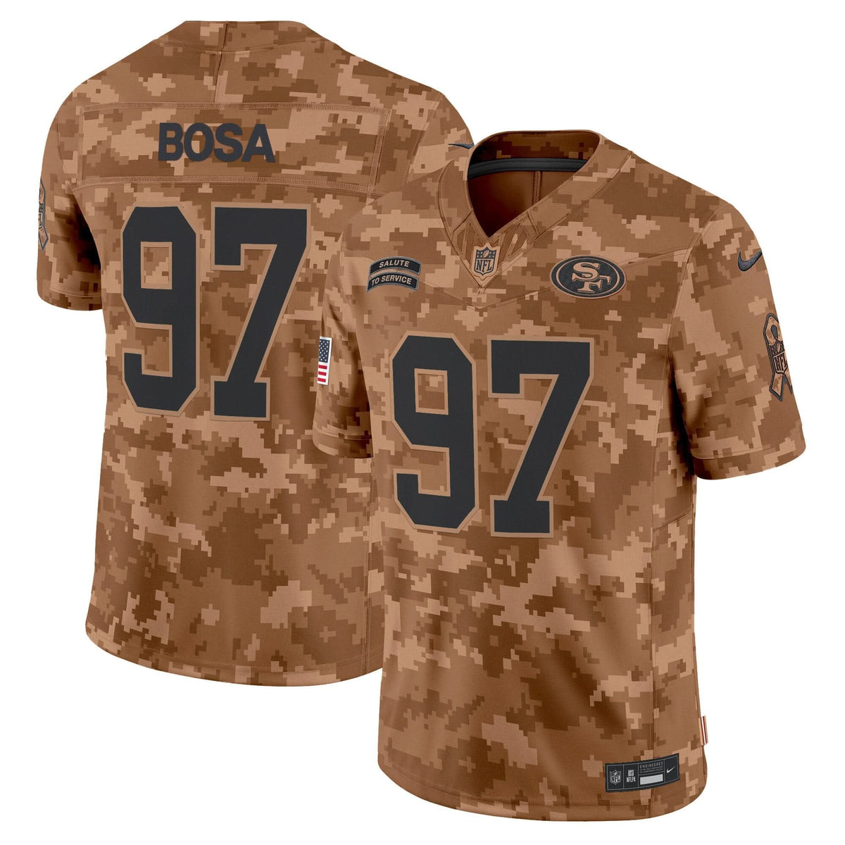 SF 2024 Salute to Service Vapor Limited Jersey