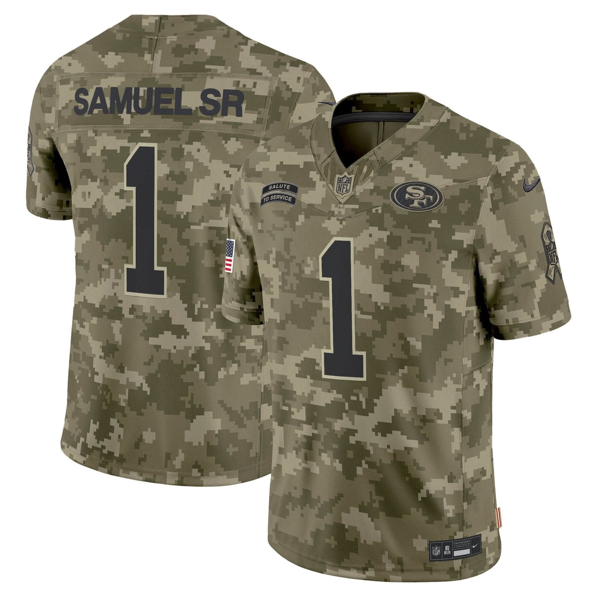 SF 2024 Salute to Service Vapor Limited Jersey