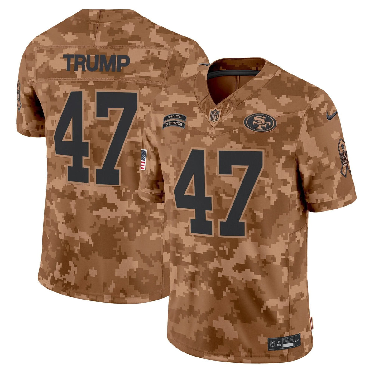 SF 2024 Salute to Service Vapor Limited Jersey