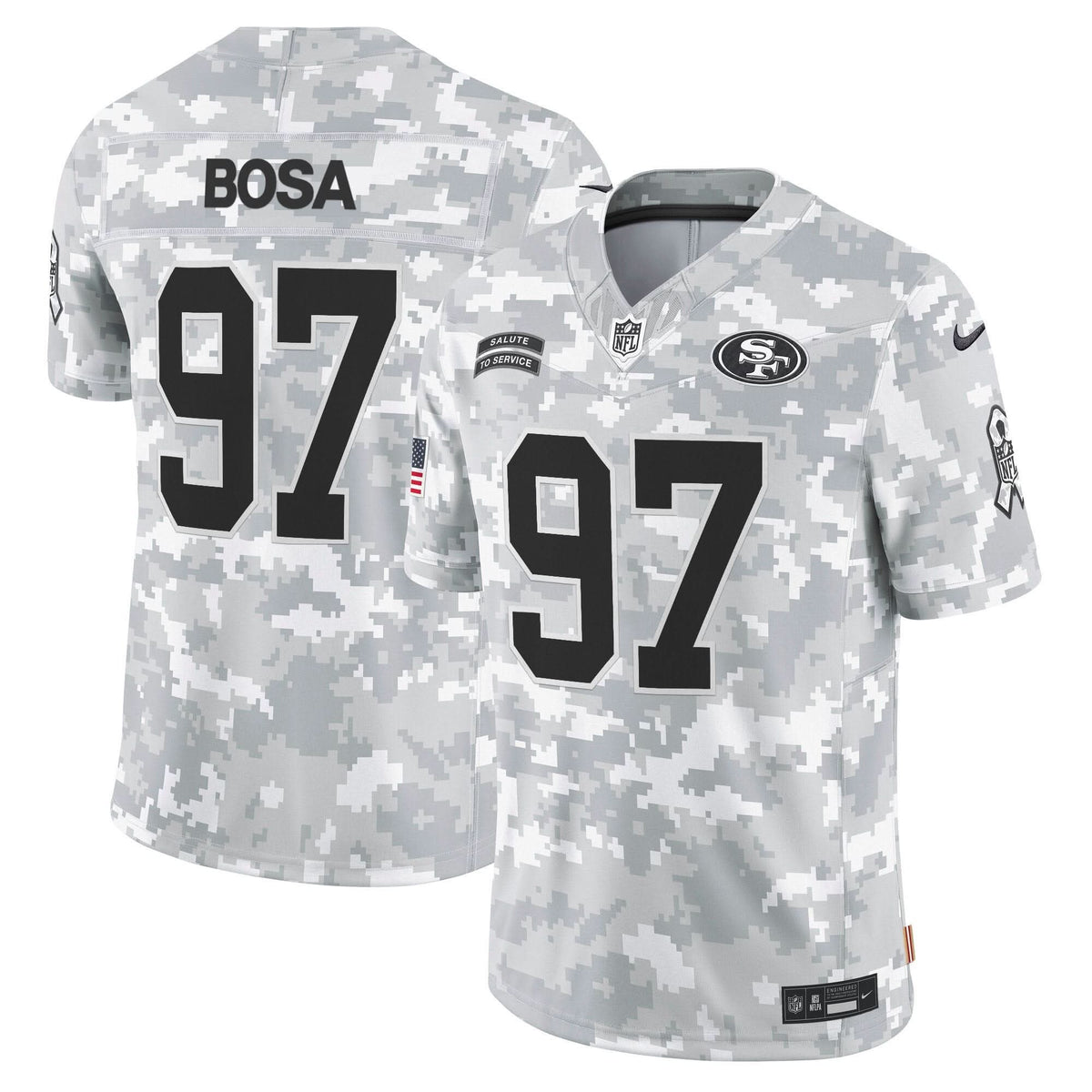 SF 2024 Salute to Service Vapor Limited Jersey