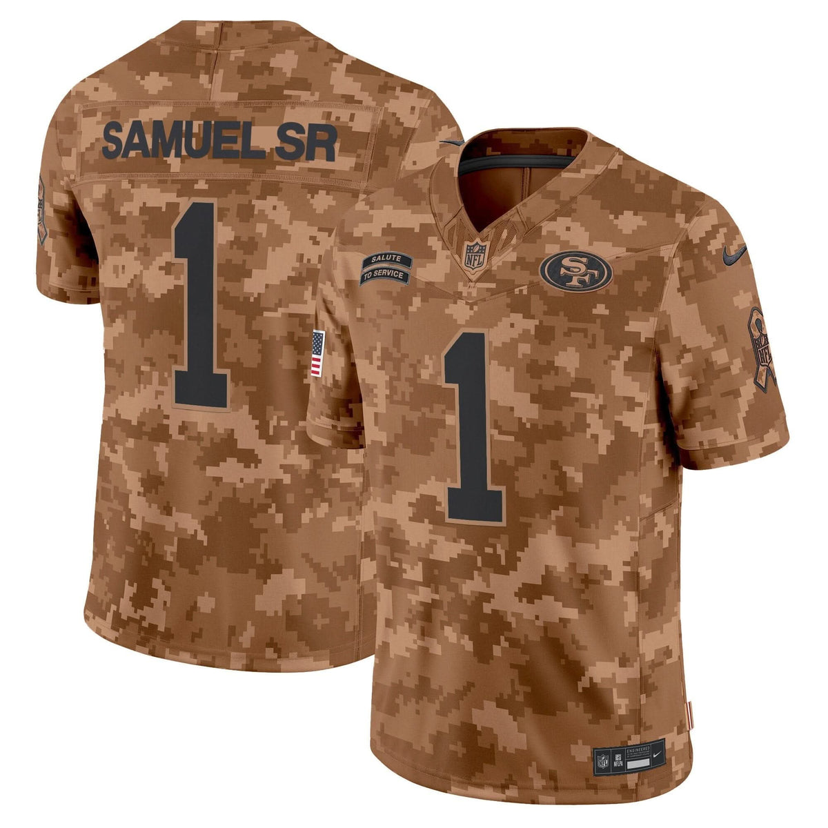SF 2024 Salute to Service Vapor Limited Jersey