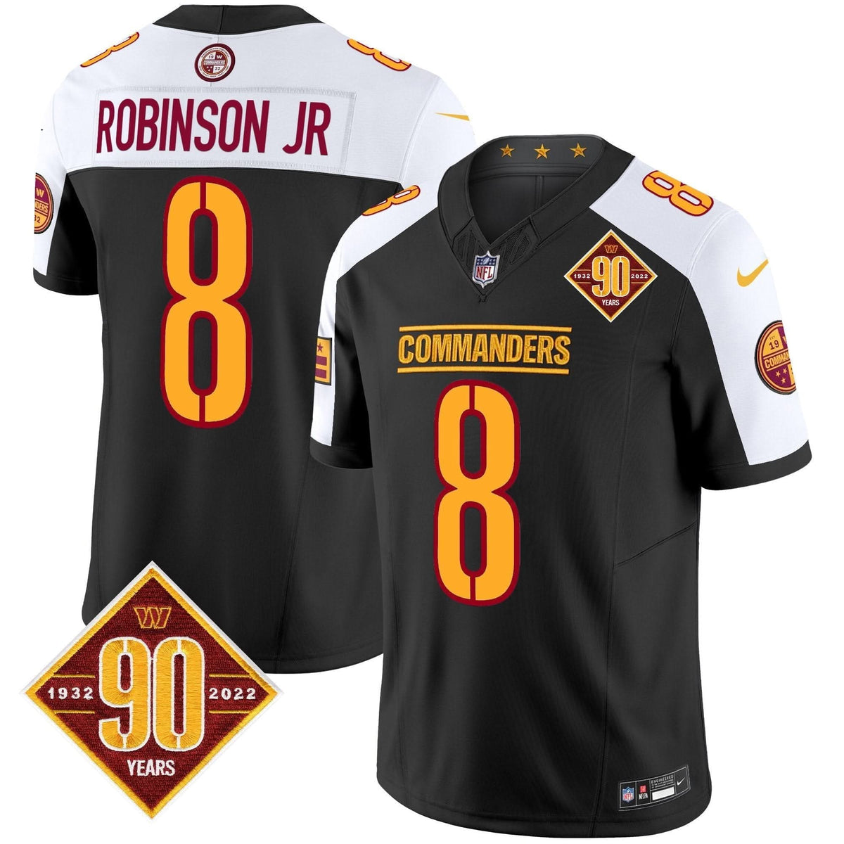 WC 90th Anniversary Patch Vapor Limited Jersey