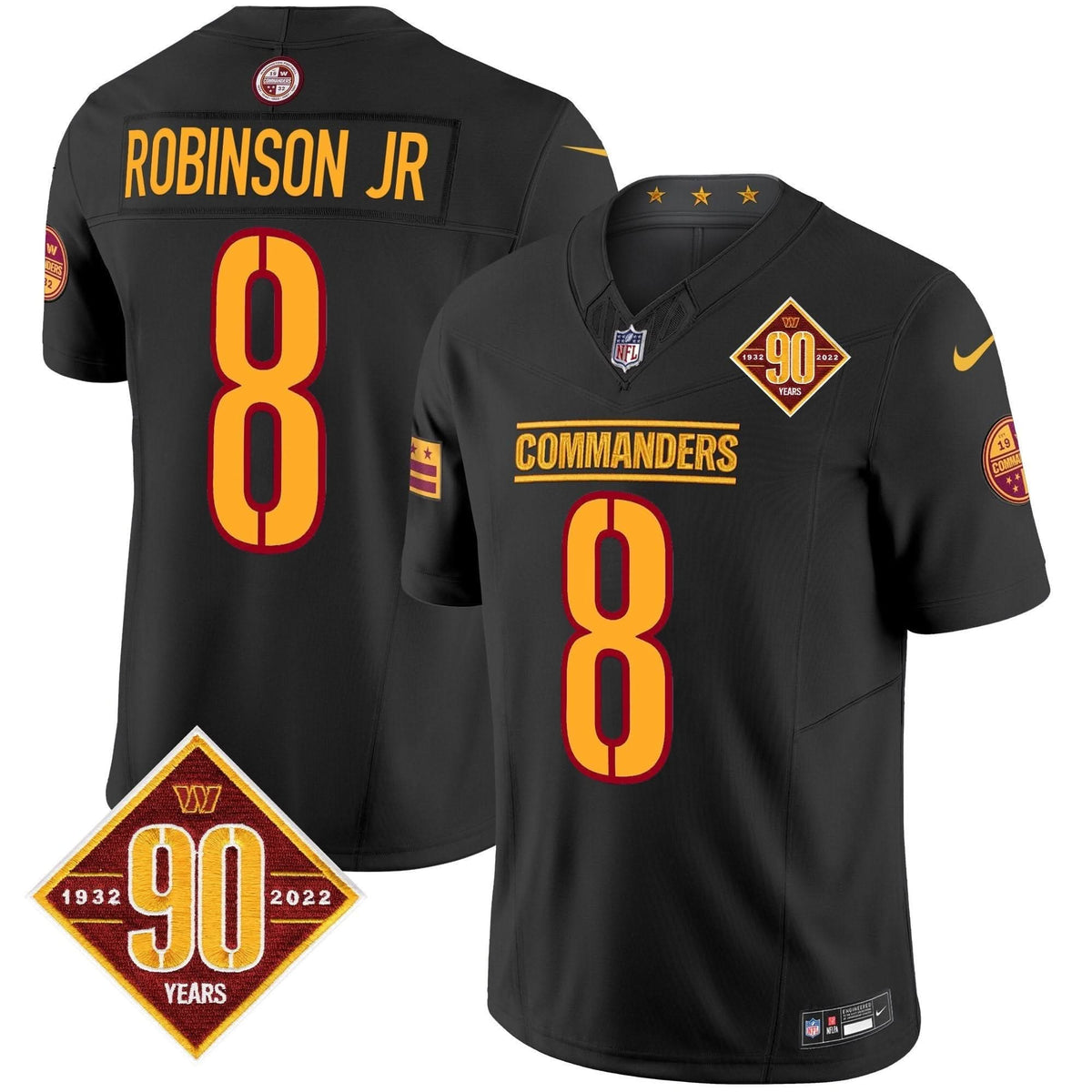 WC 90th Anniversary Patch Vapor Limited Jersey