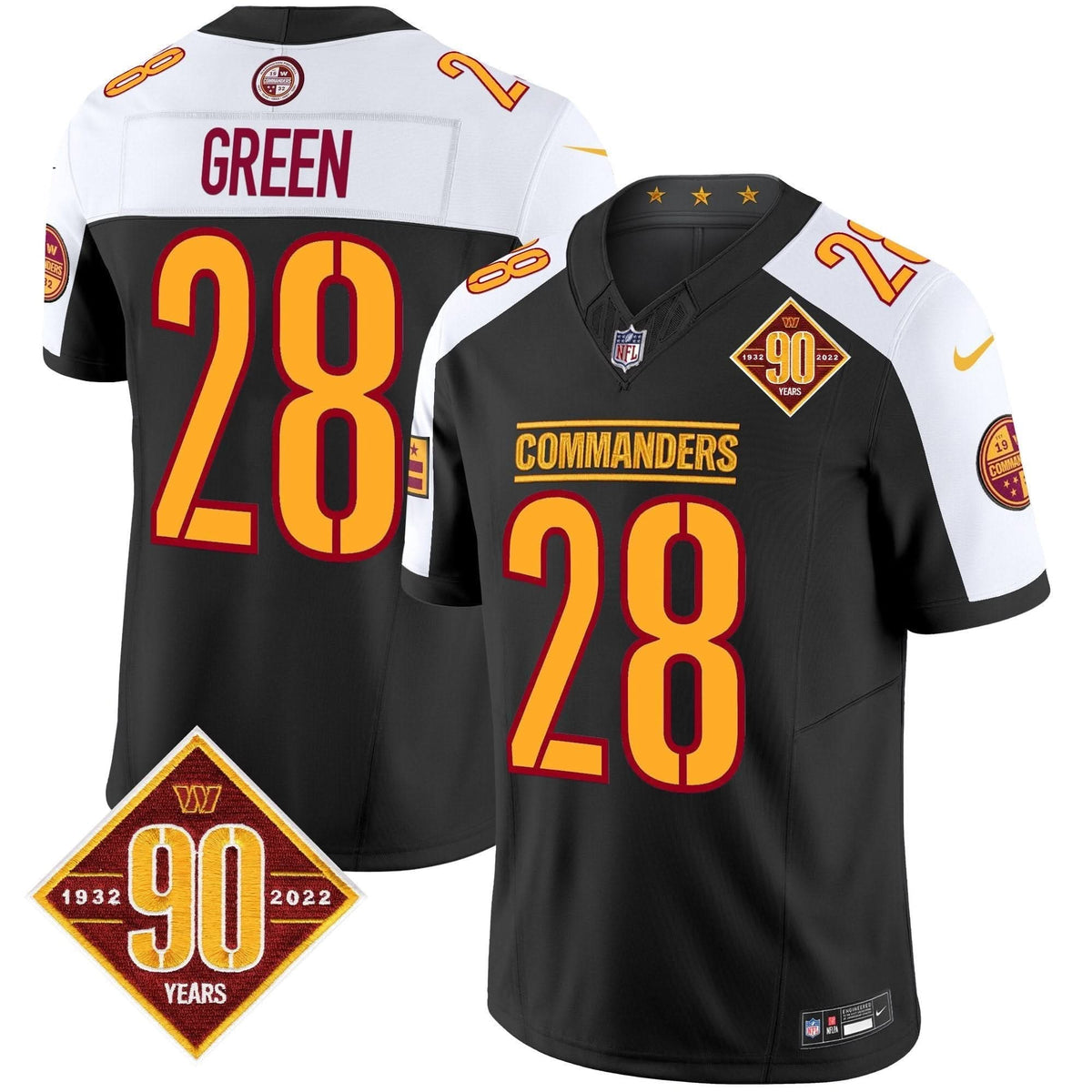 WC 90th Anniversary Patch Vapor Limited Jersey