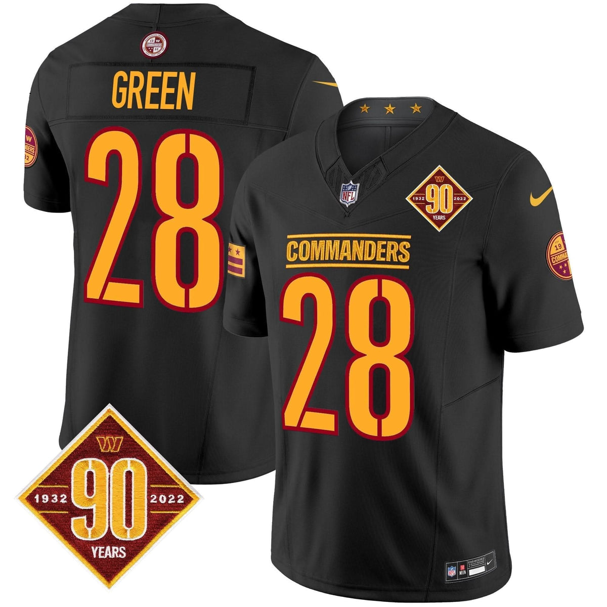 WC 90th Anniversary Patch Vapor Limited Jersey