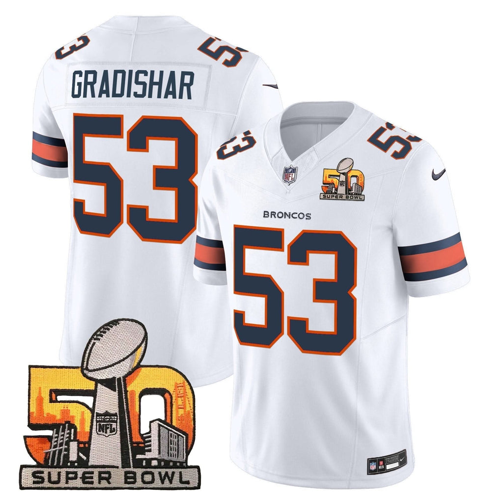 DB Super Bowl 50 Patch Vapor Limited Jersey