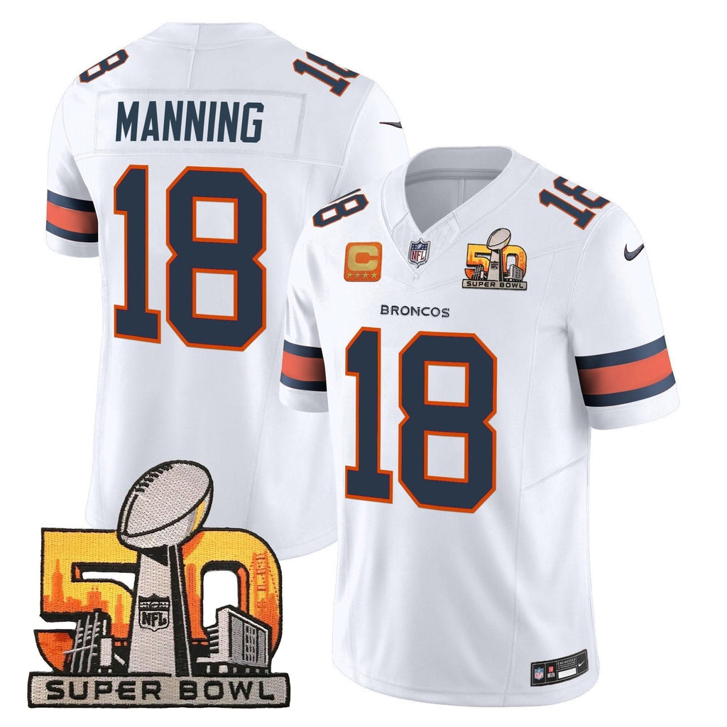 DB Super Bowl 50 Patch Vapor Limited Jersey