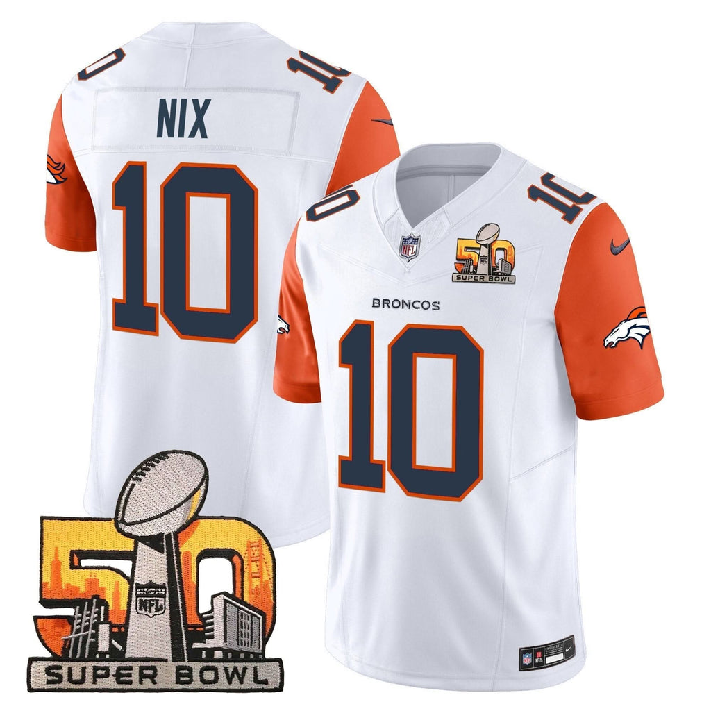 DB Super Bowl 50 Patch Vapor Limited Jersey