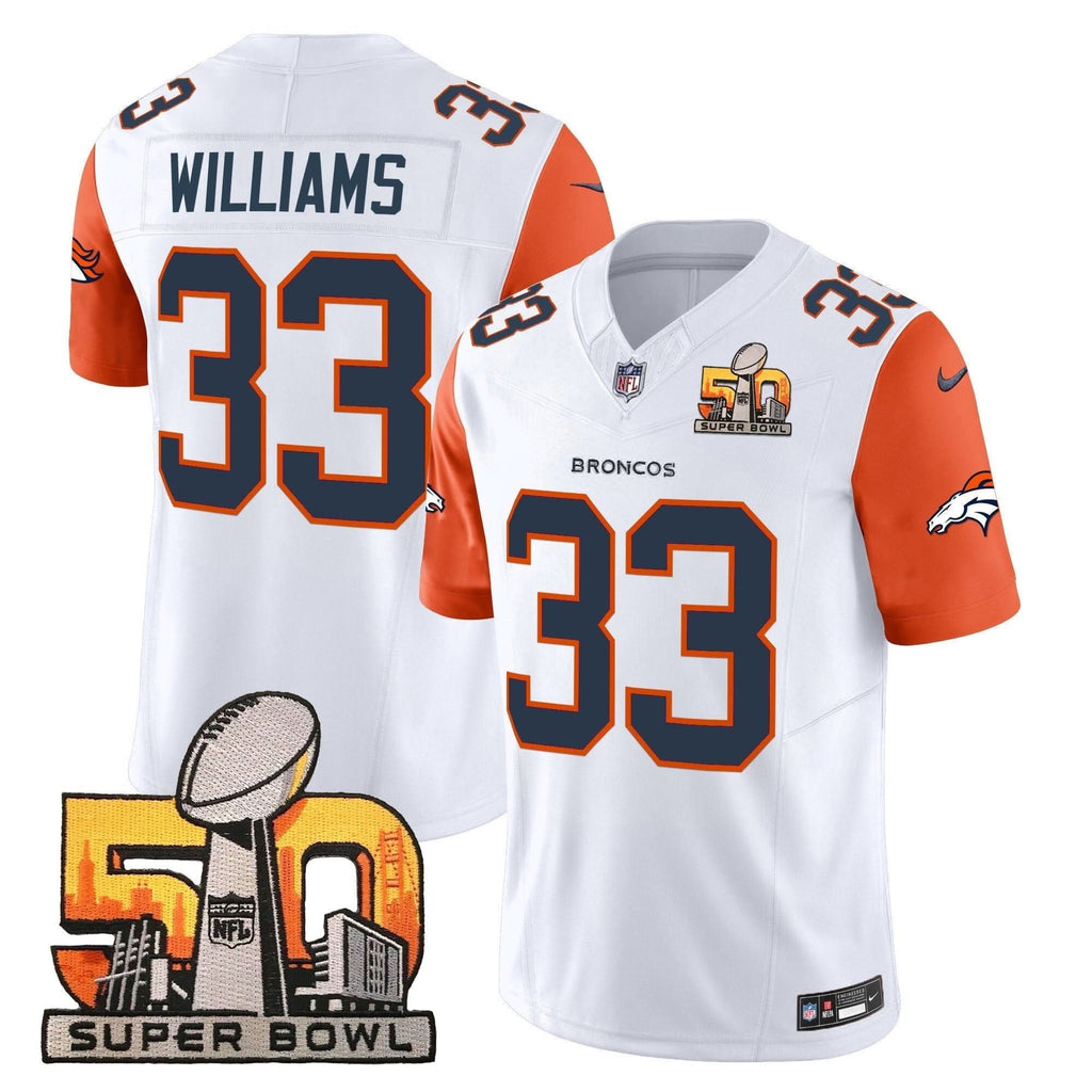 DB Super Bowl 50 Patch Vapor Limited Jersey