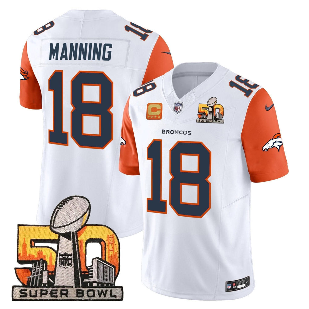 DB Super Bowl 50 Patch Vapor Limited Jersey